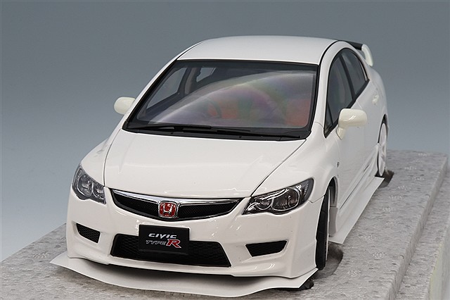ダイキャストチーム 1/64 ホンダ シビック タイプR FD2 ホワイト