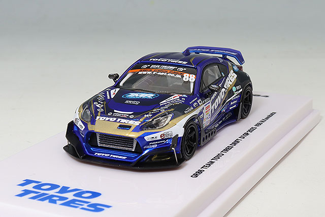 GULLIVER64 1/64 GR86 Team Toyo Tires Drift 2025 D1GP #66 藤野秀之