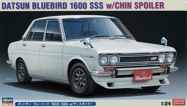ハセガワ プラモデル HC-35 1/24 日産 ブルーバード 4ドアセダン