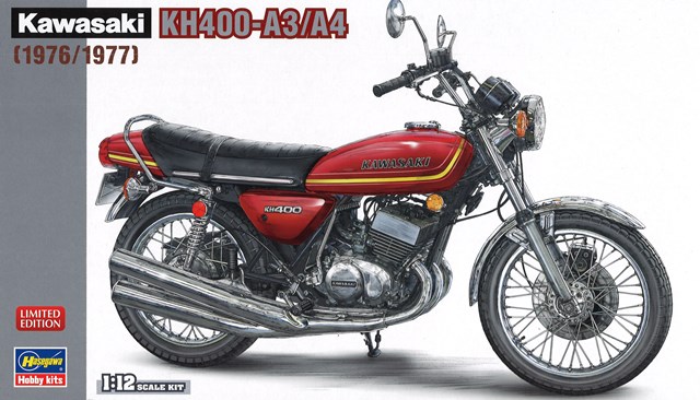 ハセガワ プラモデル 1/12 カワサキ KH400-A6