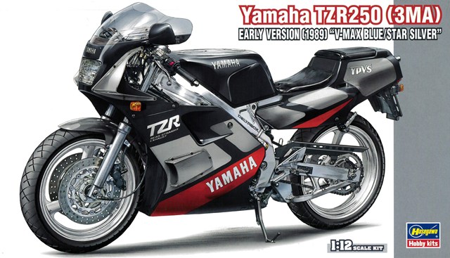 ハセガワ プラモデル 1/12 ヤマハ TZR250 3MA 1989