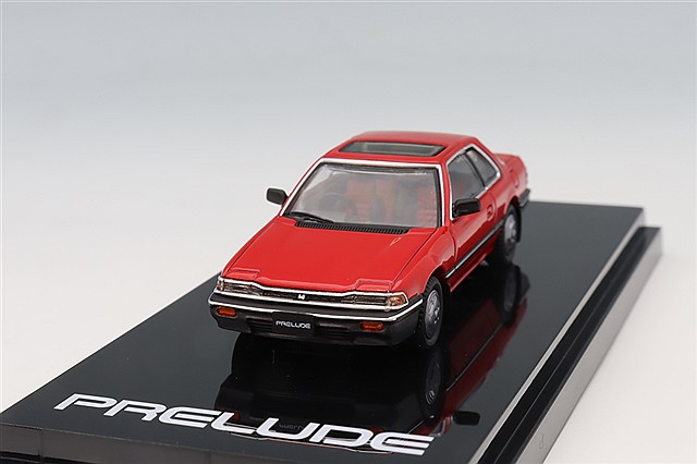 ホビージャパン 1/64 ホンダ プレリュード XX AB 前期型 ホワイト