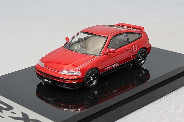 ホビージャパン 1/64 ホンダ CR-X SiR (EF8) JDM スタイル イエロー