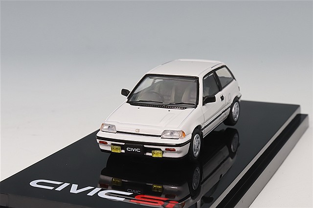 ホビージャパン 1/64 ホンダ シビック (AT) 後期型 純正