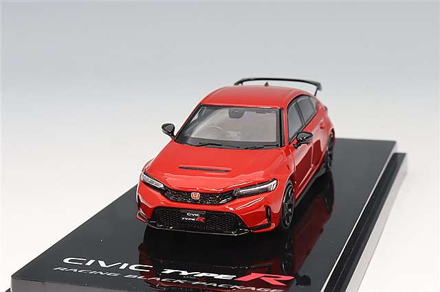 ホビージャパン 1/43 ホンダシビック typeR(レッド) ホンダ シビック TYPE R (FL5) 純正オプション装着車 フレーム
