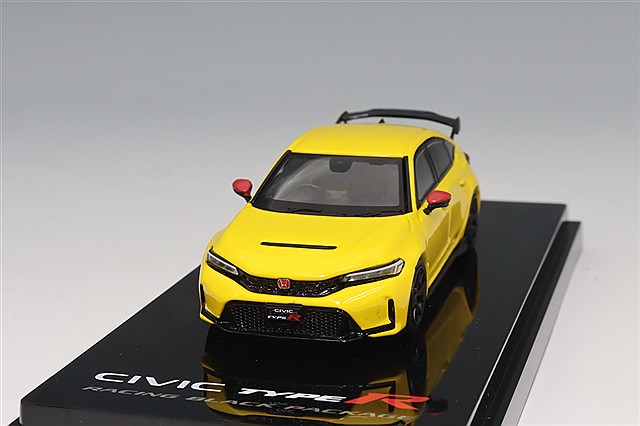 ホビージャパン 1/64 ホンダ シビック Type R (FL5) イエロー