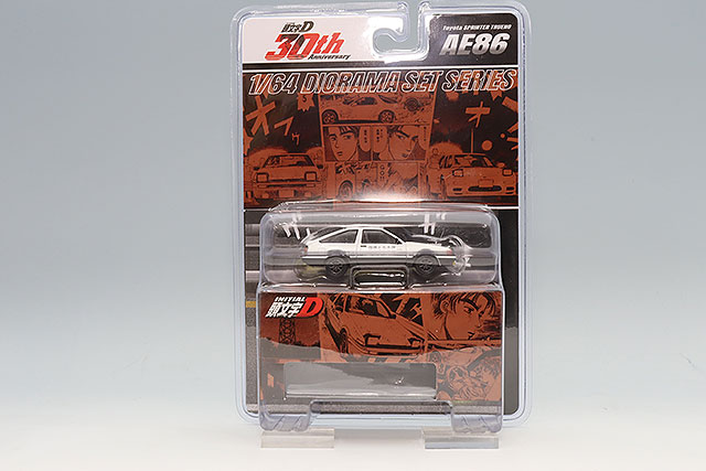 ホビージャパン 1/64 トヨタ スプリンター トレノ (AE86) 藤原