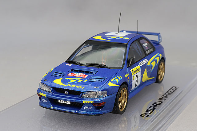 ホビージャパン 1/64 スバル インプレッサ WRC 1997 #3 (RAC RALLY)
