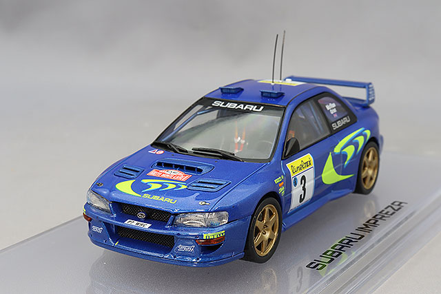 ホビージャパン スバル インプレッサ WRC 1997 #3　モンテカルロ スバル インプレッサ WRC 1997 #3 (モンテカルロ) (ミニカー