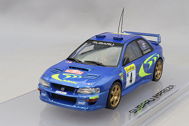 スバル インプレッサ ラリーカー 1/43 ホビージャパン HJR43 1/43 スバル インプレッサ 1999