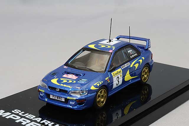 ホビージャパン 1/64 スバルインプレッサ WRC 1997 #8 (RAC RALLY)