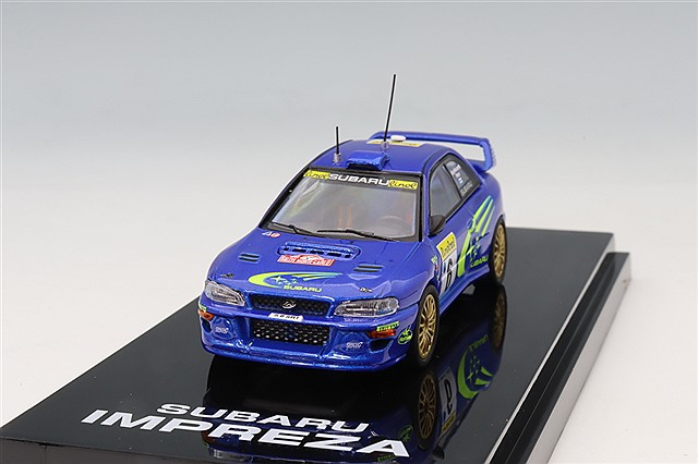 ホビージャパン 1/64 スバルインプレッサ WRC 1997 #8 (RAC RALLY)