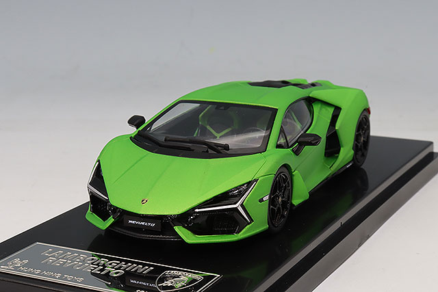 HUNG HING TOYS 1/64 ランボルギーニ エッセンサ SCV12 (Verde Silvans)