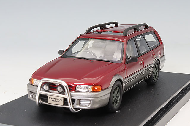 ハイストーリー 1/43 マツダ CX-80 2024 ソウルレッドクリスタル