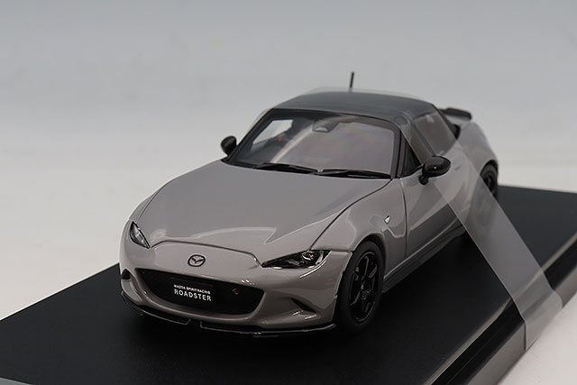 ハイストーリー 1/43 トヨタ カローラ セダン GT (1987) グレーメタリック