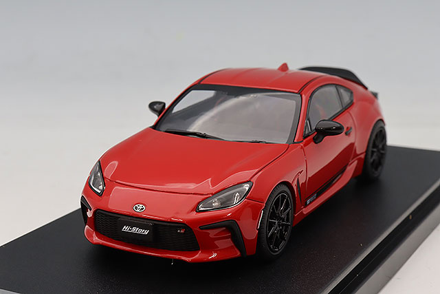 ハイストーリー 1/43 GR86 特別仕様車(レッド) アイドロン 1/43 トヨタ GR86 40thアニバーサリーリミテッド 2023