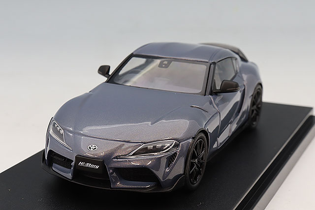 ハイストーリー 1/43 トヨタ GRスープラ RZ (2025) ブラックメタリック