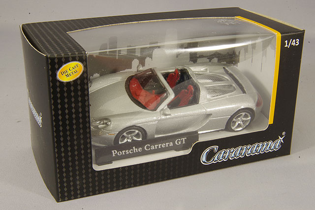 カララマ 1/43 ポルシェ カレラ GT シルバー オープントップ