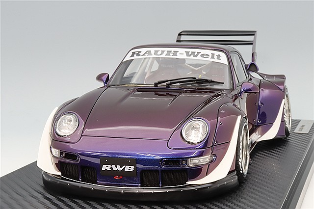 イグニッションモデル 1/43 RWB 964 ホワイト/WORKマイスターS1