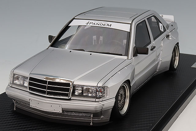 ノレブ 1/18 メルセデスベンツ 190E 2.3-16 1984 スモークシルバー