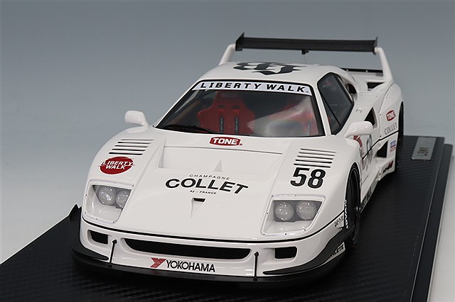 GTスピリット 1/18 LB-WORKS F40 2023 ホワイト