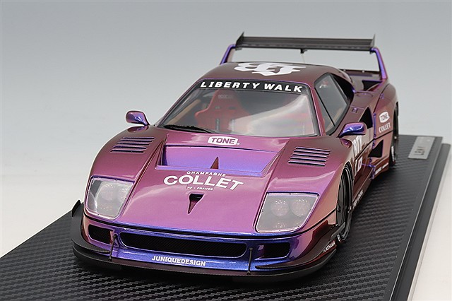 イグニッションモデル 1/18 LB-WORKS 40 レッド/LB-worksオリジナル6本