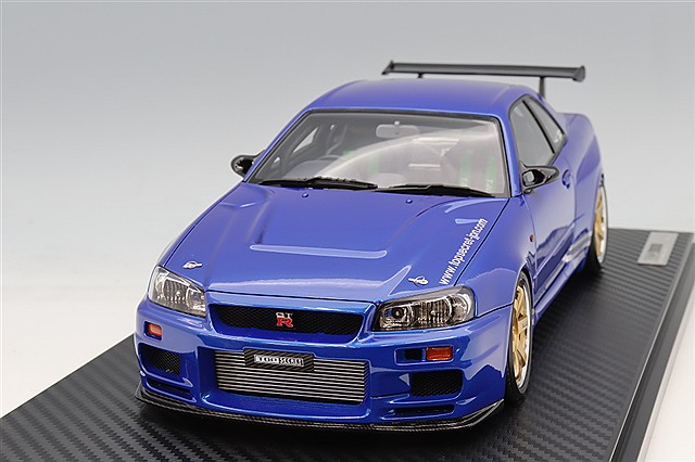 イグニッションモデル 1/18 トップシークレット 34GT-R BNR34 パープル