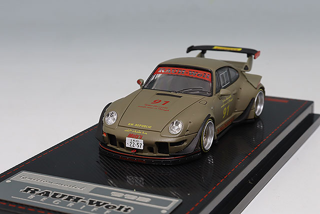 IG3739 1/18 RWB 993 イグニッションモデル Porsche Ignition Model 1:18 Porsche RWB 993 Purple Metallic IG3739
