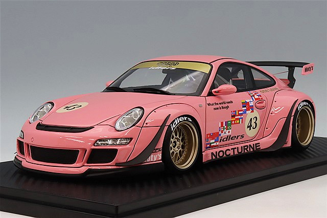 イグニッションモデル 1/18 RWB 993 パープルメタリック/WORKマイ