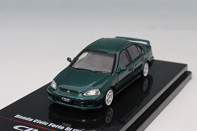 イノモデル 1/64 ホンダ シビック TYPE-R (FK8) イエロー