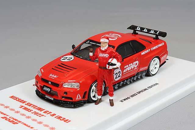 イノモデル 1/64 日産 スカイライン GT-R (R32) シンガポール