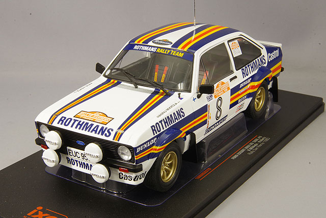 ixo 1/18 フォード エスコート MK1 RS 1600 1972年RAC フォード エスコート RS1600 MK.I 1973 RACラリー ウィナー