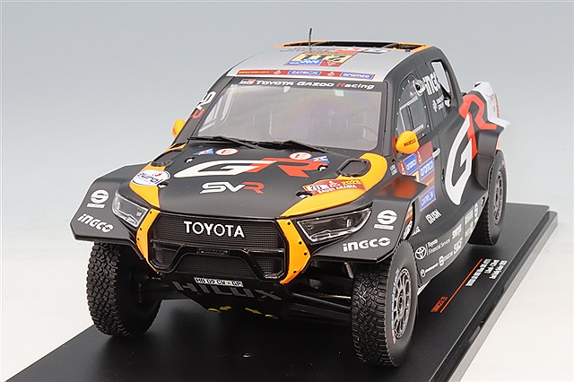 イクソ 1/18 トヨタ GR DKR ハイラックス Evo T1U 2024 ダカール