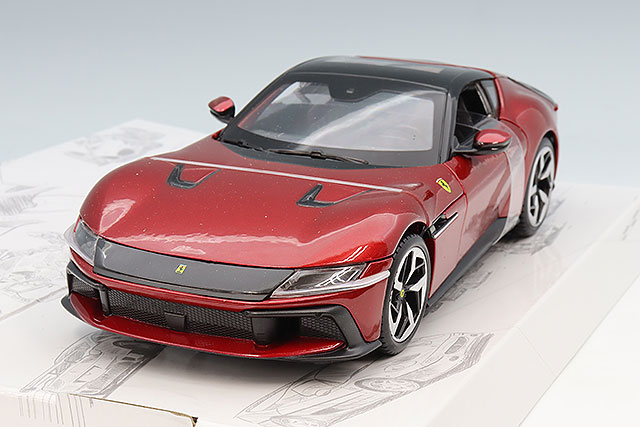 ブラゴ 1/18 SF90 ストラダーレ アセット フィオラノ レッド