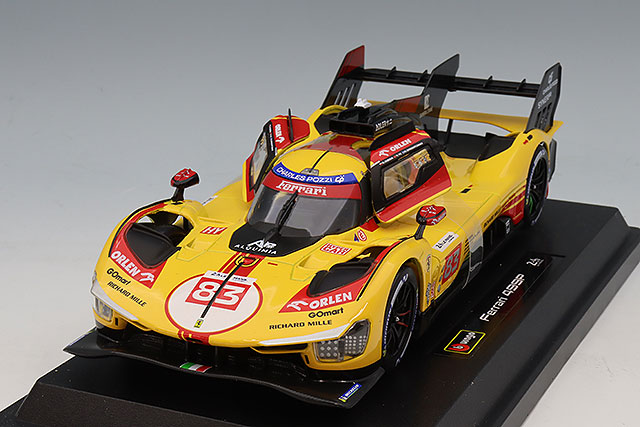 ブラゴ 1/18 フェラーリ 499P AF Corse 2023 ルマン24H ウィナー #51 J