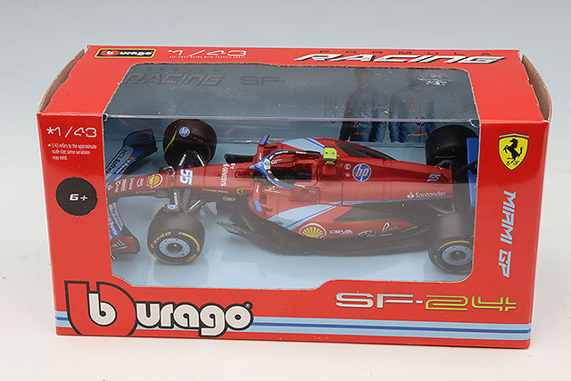 ブラゴ 1/43 フェラーリ SF-24 マイアミGP 2024 #16 C.ルクレール