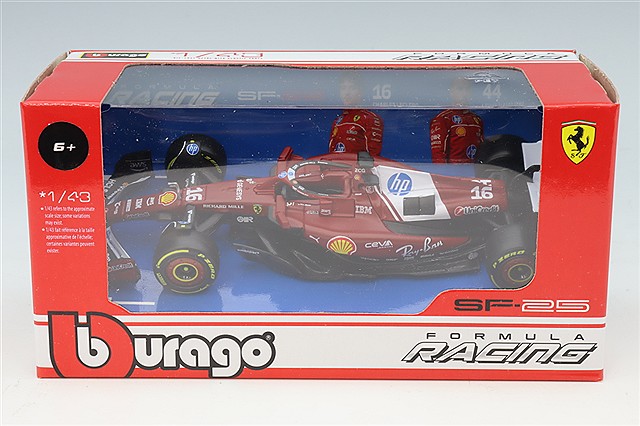 ブラゴ 1/43 フェラーリ PIT PASSセット 2024 F1 SF-24 #16 C