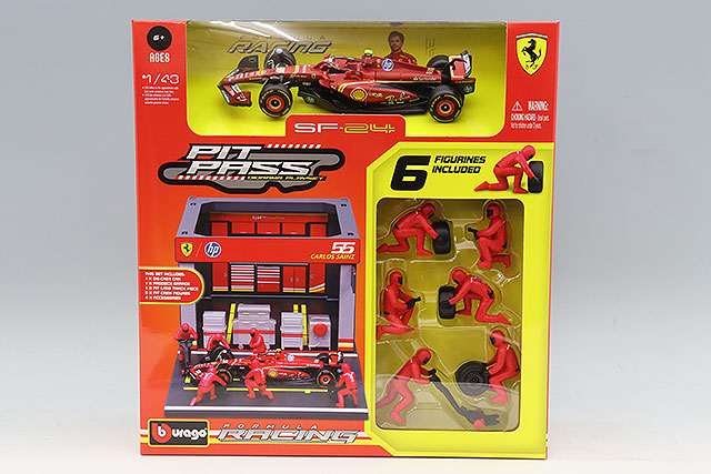 ブラゴ 1/43 フェラーリ SF21 2021 F1 #55 C.サインツJr. ドライバー
