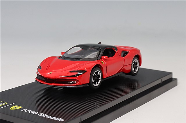 ブラゴ 1/18 SF90 ストラダーレ アセット フィオラノ レッド