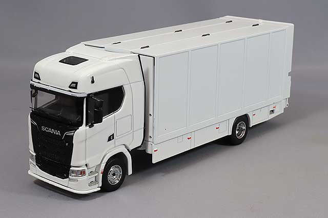GCD いすゞ ISUZU N シリーズ レッカー車(白/左ハンドル) 1/64 G.C.D ISUZU N-Series REWARD(いすゞ・エルフ レッカー車