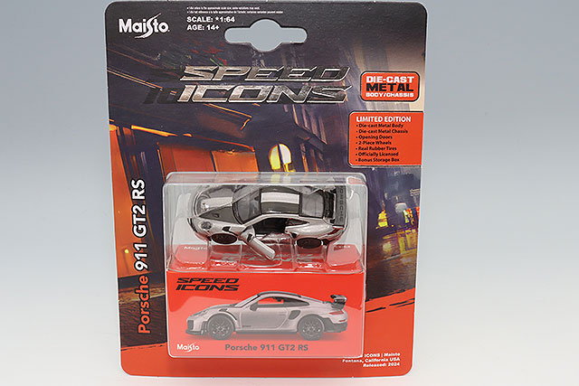マイスト 1/18 ポルシェ 911 GT3 2022 ブルー