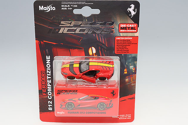 マイスト マッスルマシーン 1/64 1971 シボレー カマロ ブラック