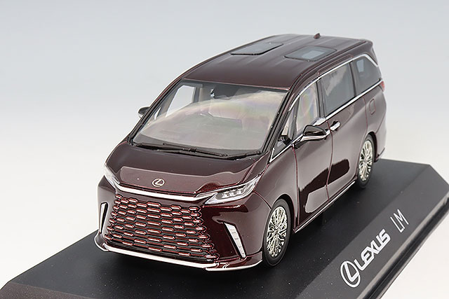 京商 1/43 レクサス LM 500h グラファイトブラックガラス