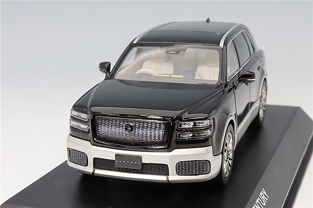京商 1/43 トヨタ センチュリー 白鶴(ホワイト/シルバー)/ミッド
