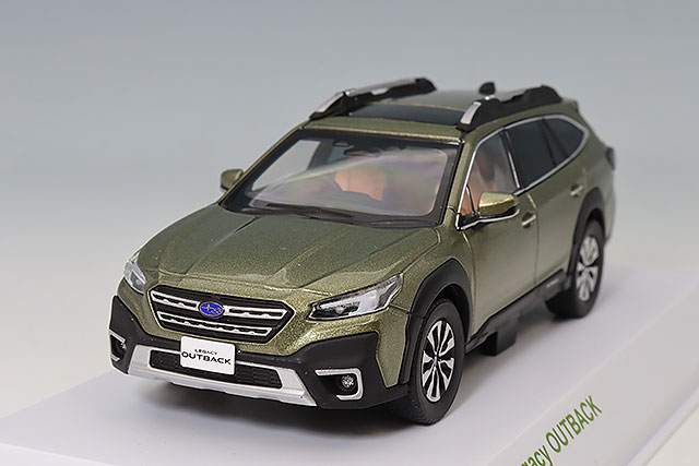 京商 1/43 スバル レガシィ アウトバック ブラック