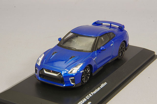 京商 1/43 日産 GT-R R35 50th anniversary ブルー NISSAN-