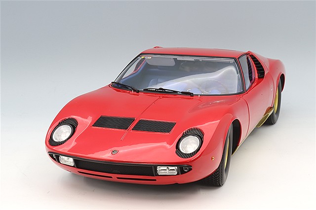 新品未展示 1/43 MR コレクション ランボルギーニ ミウラ S レッド 新品未展示 1/43 MR コレクション ランボルギーニ ミウラ S レッド