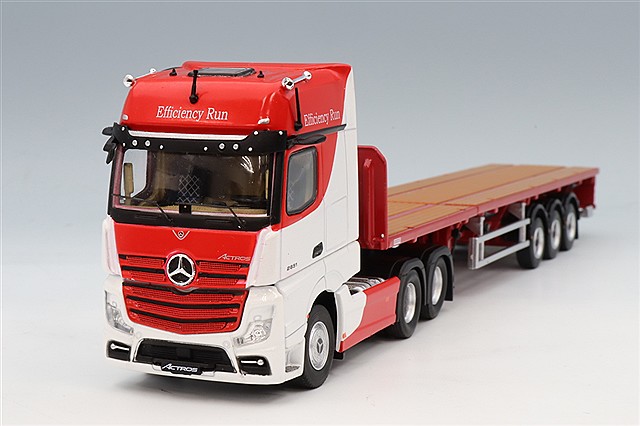 1/64　メルセデス・ベンツ アクトロス　積載車 Amazon | ゲインコープ 1/64 メルセデスベンツ アクトロス ホワイト