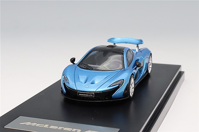 CMモデル 1/64 マクラーレン P1 GTR ライトブルー/オレンジ