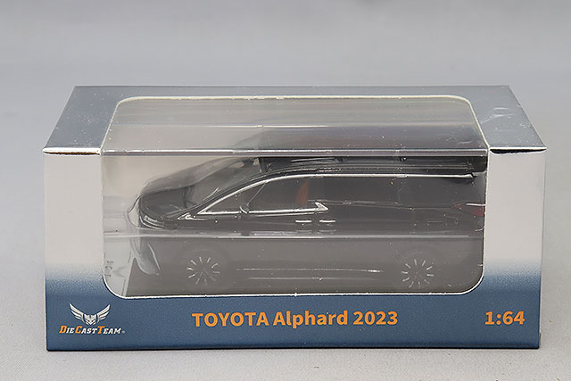ダイキャストチーム 1/64 レクサス LM (AW10) ブラック 右ハンドル